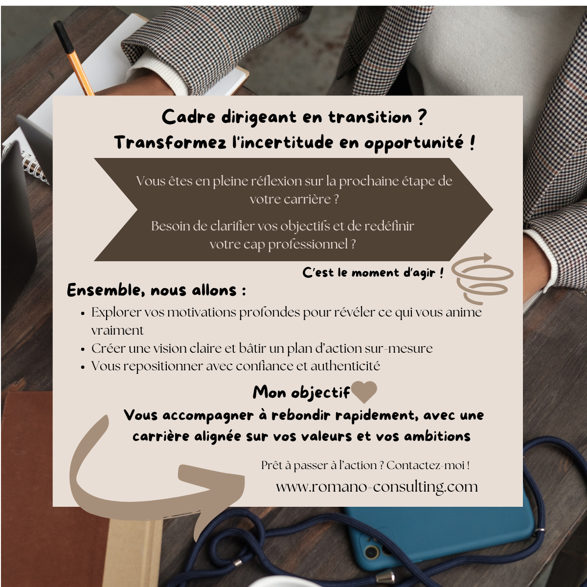 Cadres : comment gérer votre transition de carrière